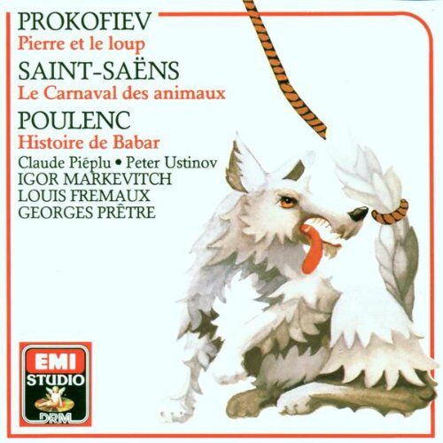 Peter Ustinov - Peter und der Wolf / Karnaval / Babar. Französische Version. - Preis vom 11.10.2026 23:13:37 h
