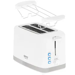 Camry CR 3219 Toaster mit Brötschenaufsatz weiß