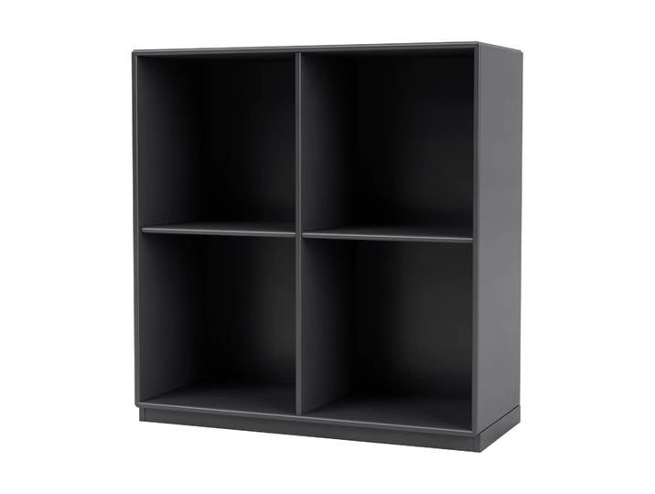 Montana SHOW Regal 69,6 x 69,6cm, Sockel 3cm 36-Coal