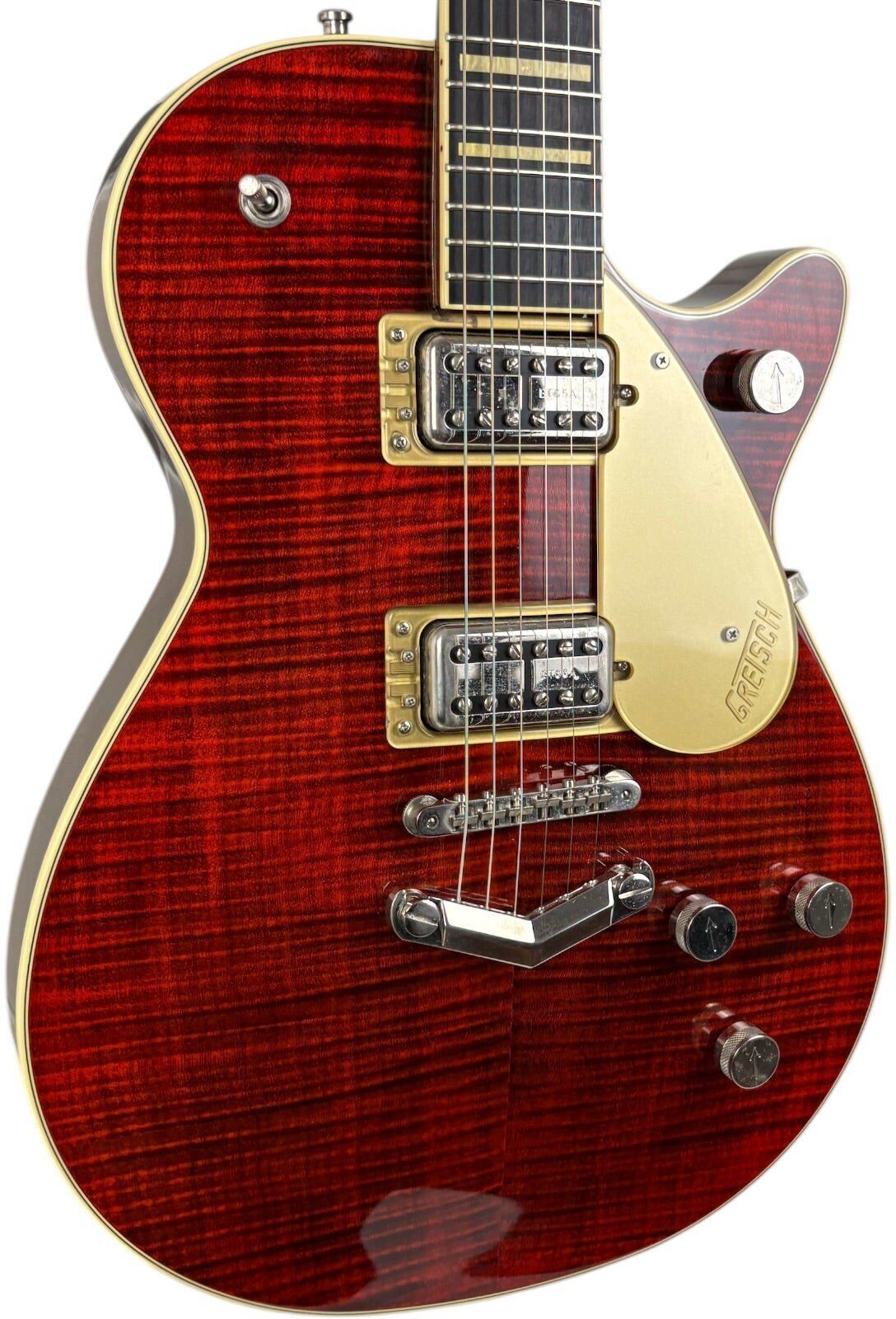 Gretsch G6228FM Jet Players Edition 2018 - Crimson Stain   Tache cramoisie - Refurbished
