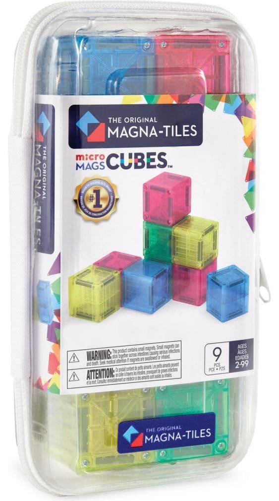 Magna Tiles microMAGS Cubes Magnetic Kit - 9 stuks