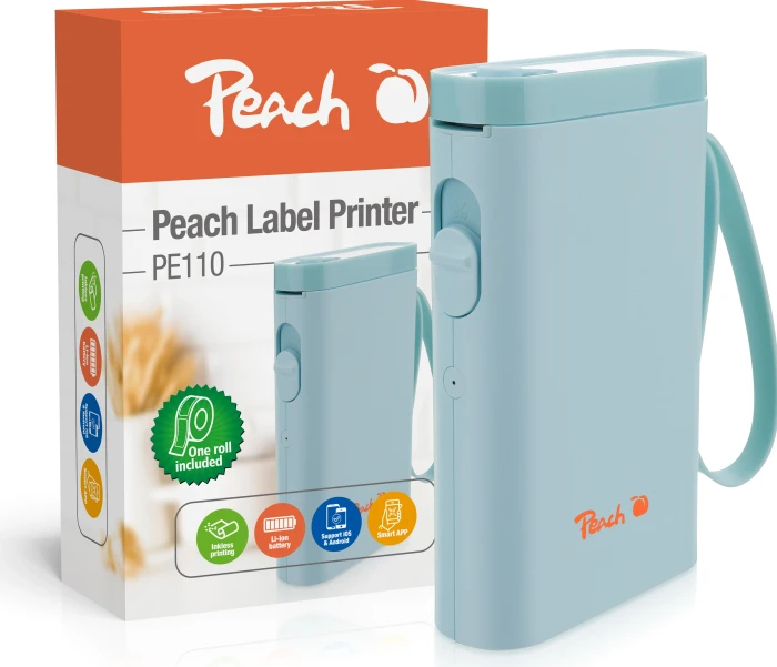 PEACH PE110 wiederaufladbar, blau
