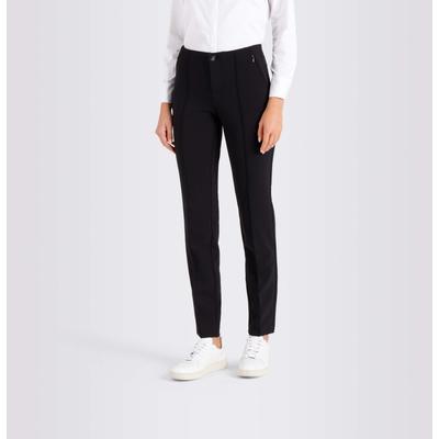 Stretch-Hose MAC "ANNA", Damen, Gr. 38, Länge 28, schwarz, Web, Obermaterial: 89% Polyamid, 11% Elasthan, knöchellang, Hosen