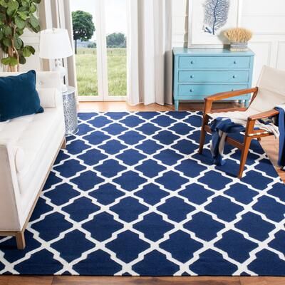 SAFAVIEH Handmade Flatweave Dhurries Christa Modern Moroccan Wool Rug