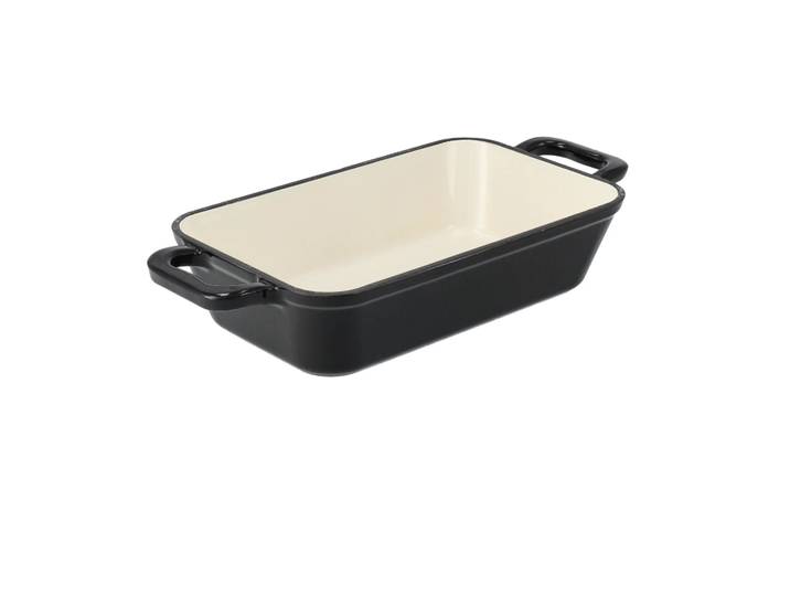 Nordwik Nordwik gietijzeren ovenschaal, 25x15 cm Zwart