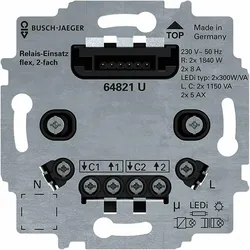 Busch-Jaeger Serienrelais-Einsatz flex 64821 U, Relais