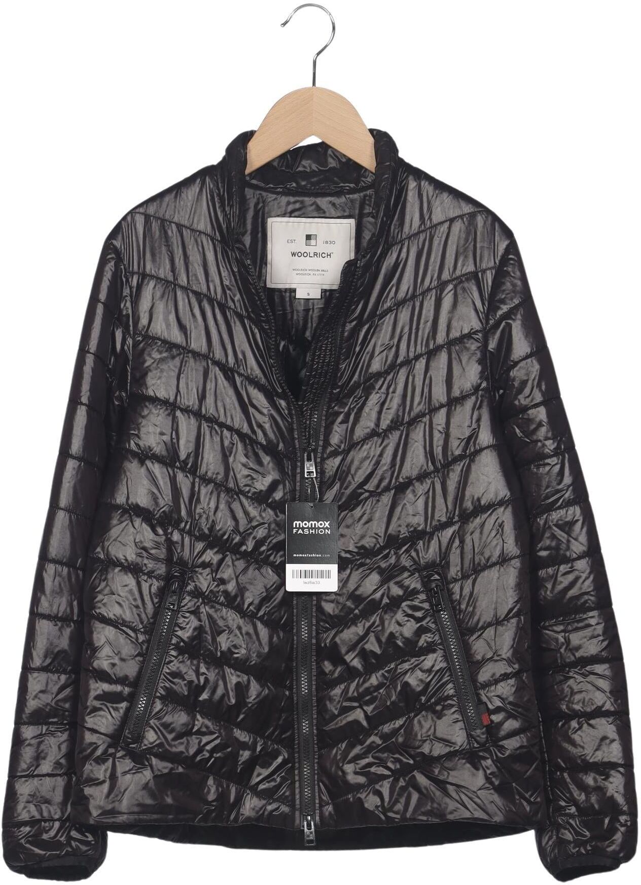 Woolrich Damen Jacke, Schwarz, Gr. S, Synthetik - Second Hand