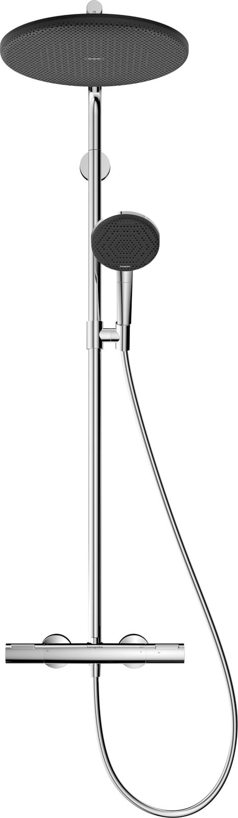 Hansgrohe Raindance Alive S Puro 300 douchekolom met Ecostat Element, chroom