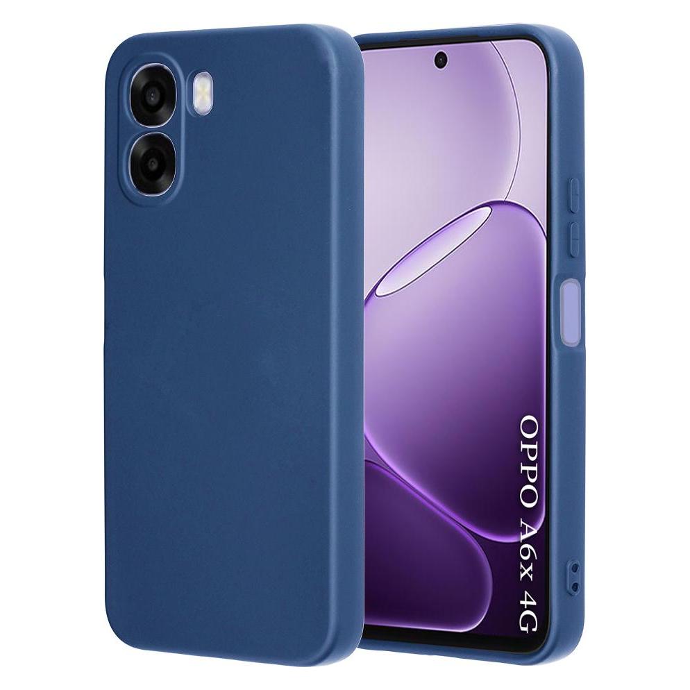 Techsuit - SoftFlex - Oppo A6x 4G / A6x 5G - Navy Blue (Oppo A6x 5G) (68616329)