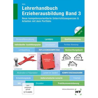 Lehrerhandbuch Erzieherausbildung Band 3, Set von Hanna Heinz, Verlag Handwerk und Technik, 978-3-582-04712-0