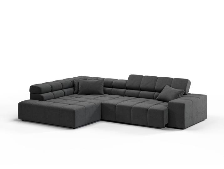 Candy Oregon Matrix Ecksofa motorische Sitztiefenverstellung