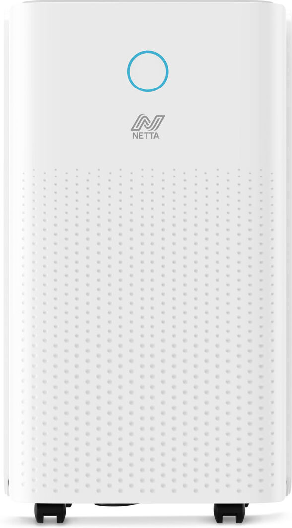 Netta 12l Dehumidifier With 24-hour Timer White 44.5cm H X 25.5cm W X 22cm D