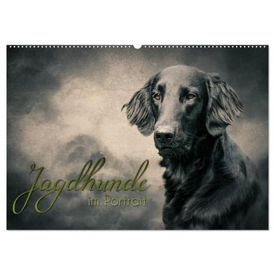Jagdhunde im Portrait (Wandkalender 2027 DIN A2 quer), CALVENDO Monatskalender
