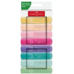 Faber-Castell (Schule) 8er-Set Textmarker »TL 46 Pastell«