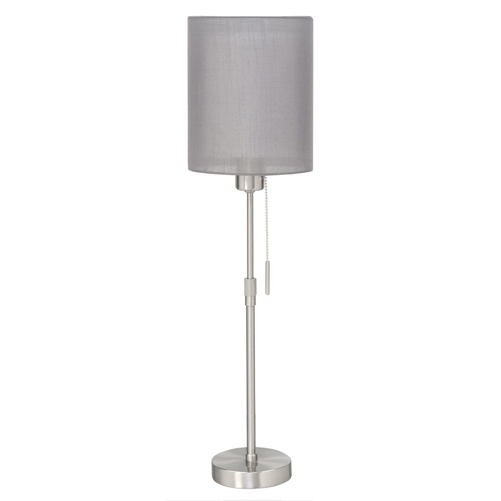 Highlight Victoria Tafellamp Nikkel - Hoogte: 69 cm