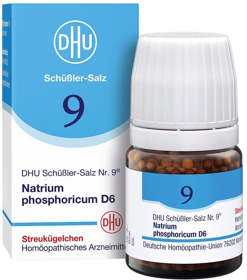 DHU Schüßler-Salz Nummer 9 Natrium phosphoricum D6 Globuli