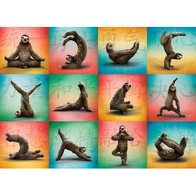 Sloth Yoga 1000-Piece Puzzle