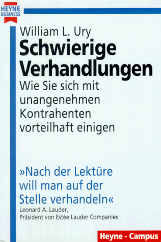 Ury, William L. - Schwierige Verhandlungen - Preis vom 11.10.2026 03:10:56 h