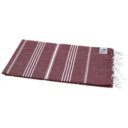 my Hamam Hamam und Saunatuch Baumwolle 100x180 cm "Sultan" bordeaux