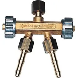 Magni, Ventil, Format 4330816267950 - Doppelabzweigventil o2 g1/4r