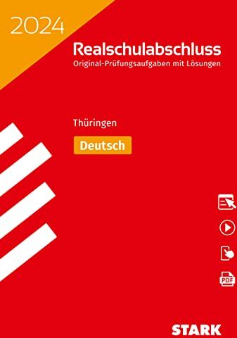 STARK Original-Prüfungen Realschulabschluss 2024 - Deutsch - Thüringen - Preis vom 04.10.2026 03:51:26 h
