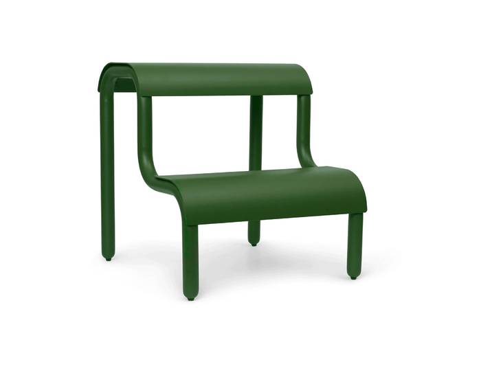 Ferm Living Up Tritthocker Forest Green