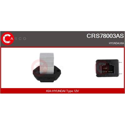 CASCO Widerstand, Innenraumgebläse CRS78003AS für HYUNDAI