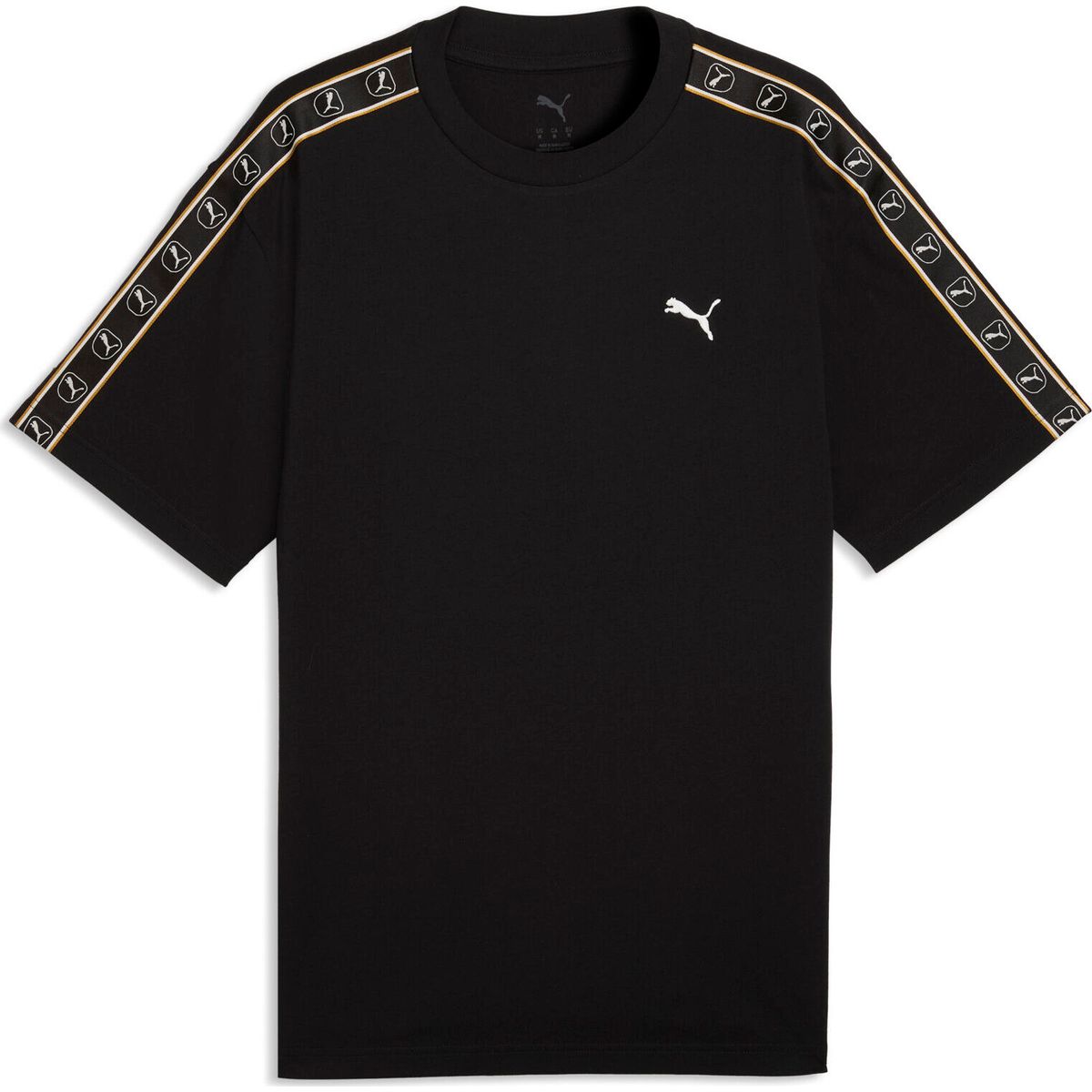 Puma Essentials Elevated Tape Relaxed Tee puma black (01) XL 694341-01-XL