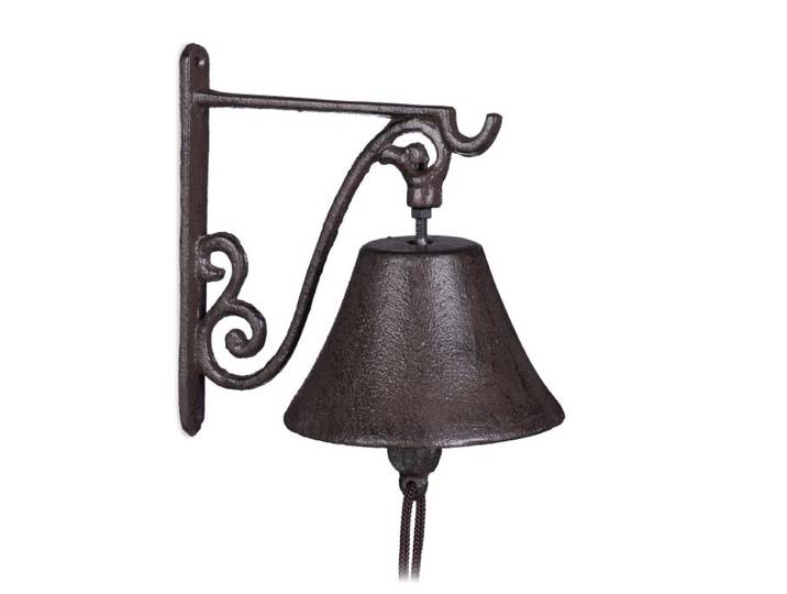 Relaxdays 5x Clochettes porte antiques