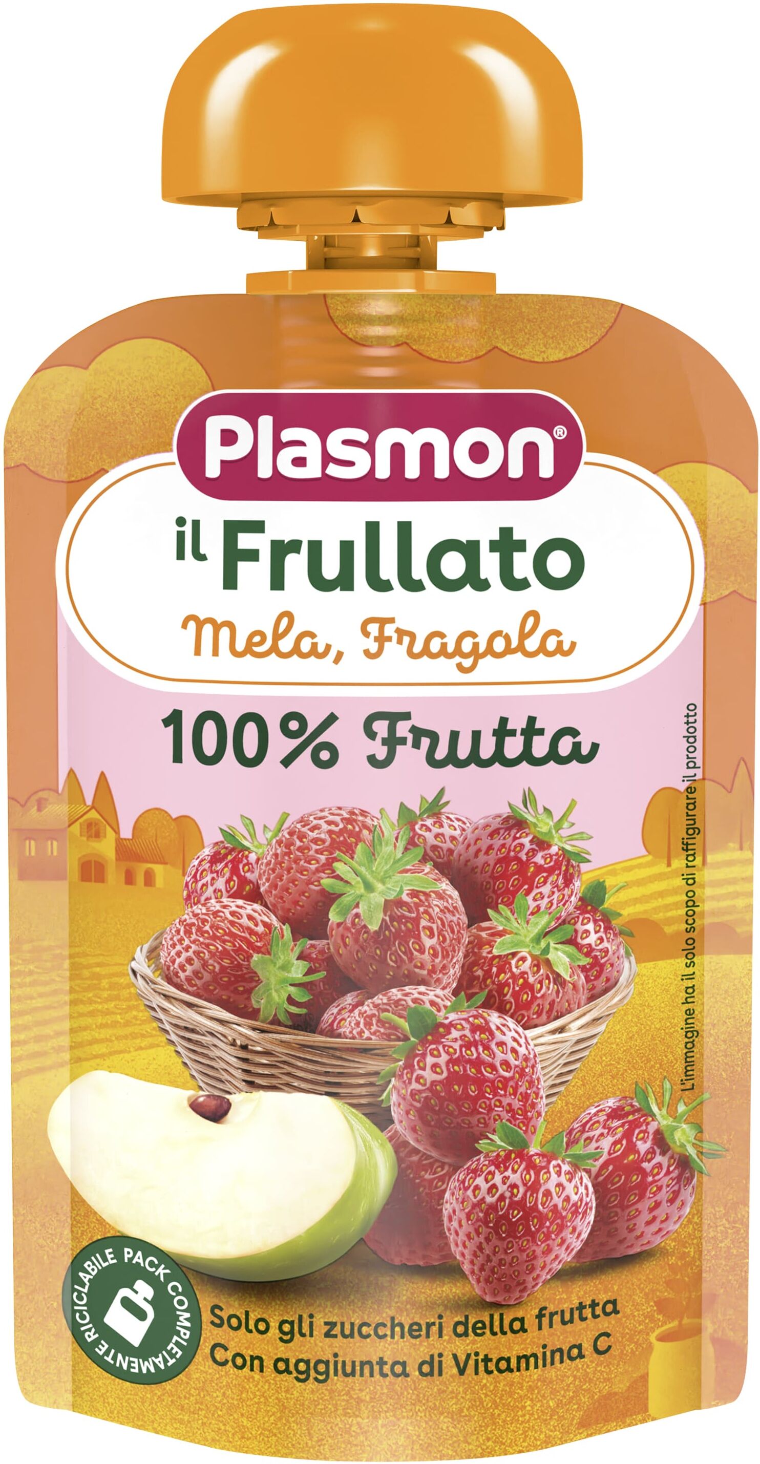 Plasmon Spremi E Gusta Mela/Fragola 100 ml