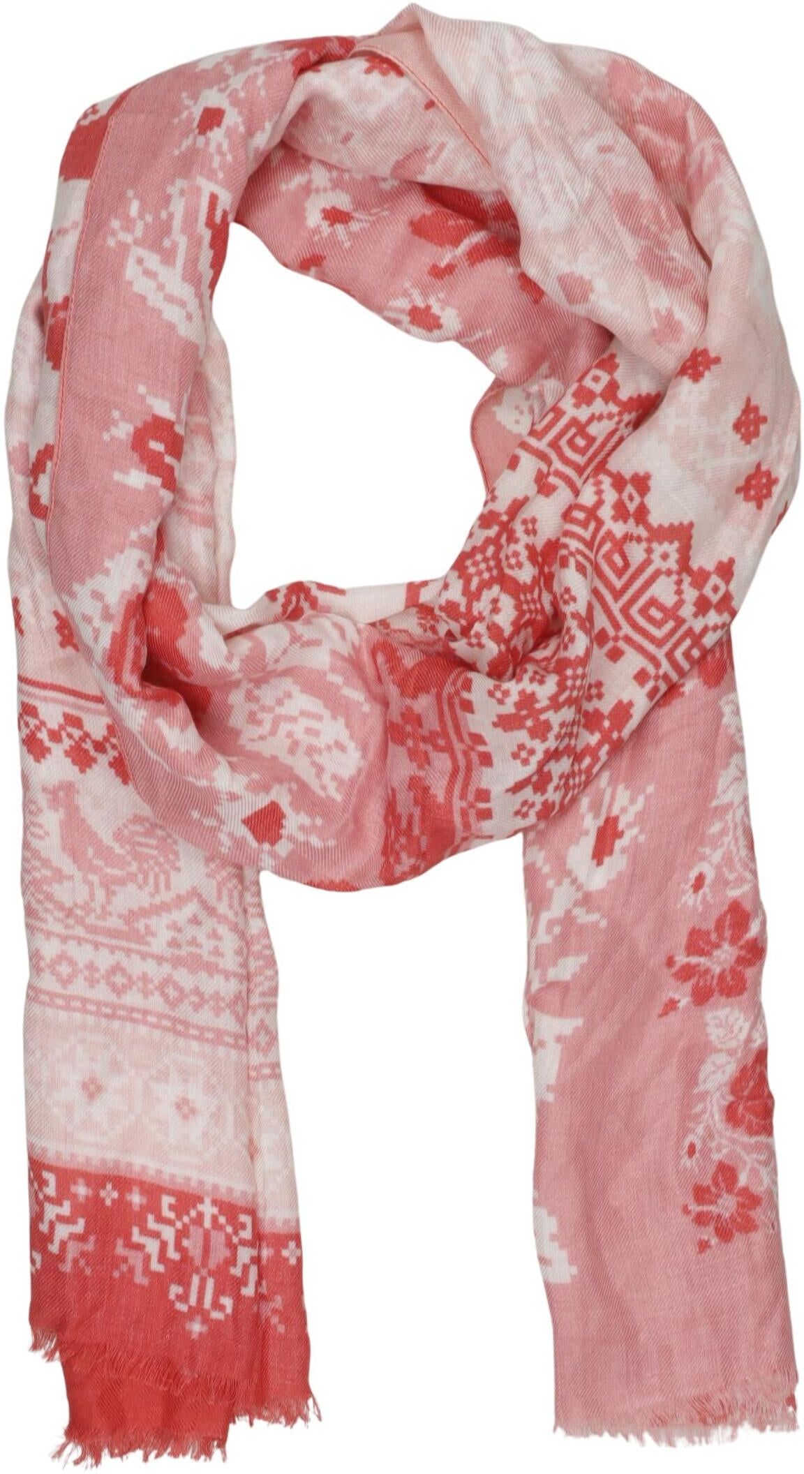 Fraas Damen Schal oder Tuch, Pink, Viskose - Second Hand