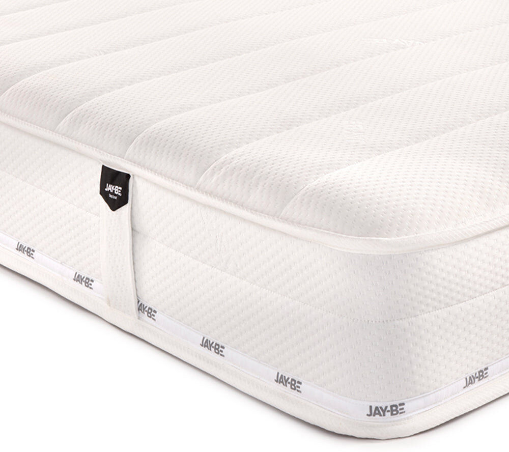 Jay-Be Pure Anti-Allergy Sustainably Made Sprung Mattress Double (4.6')