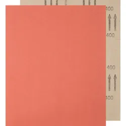 PFERD TOOLS Papier Schleifbogen Korund 230x280mm BP universell für Holz, Farbe und Lack - 45015240