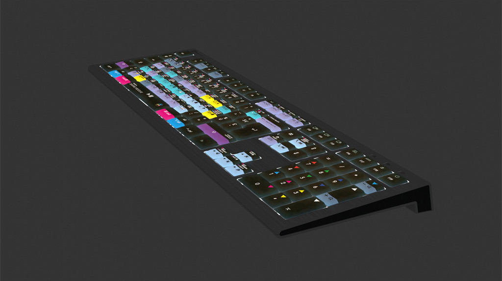 Logickeyboard DaVinci Resolve Astra 2 voor Mac