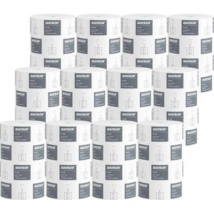 Katrin Handtuchrollen Plus, 97494, S2, 2-lagig, weiß, 20,5cm x 60m, 12 Rollen