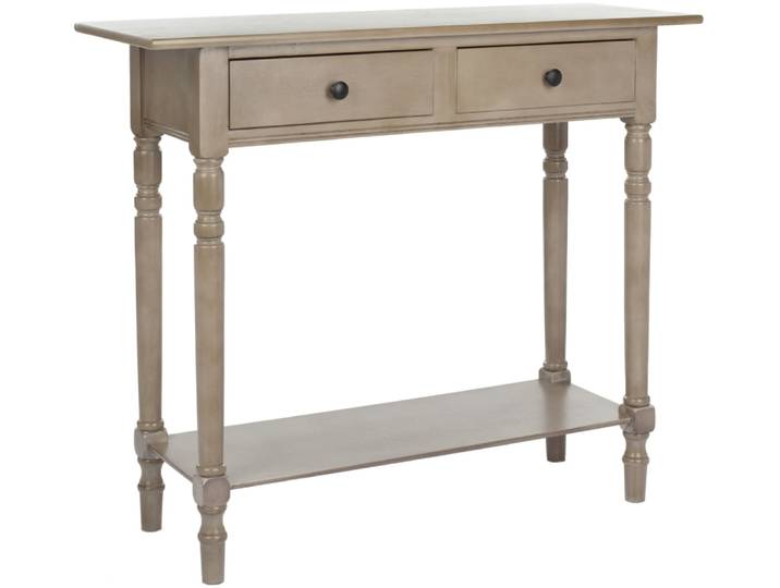 Consoles en pin/mdf, gris vintage