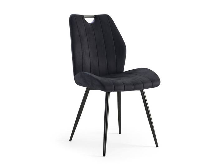 designimpex Esszimmerstuhl Design SO-1 Esszimmerstuhl Stuhl Stühle Samt Esszimmer Velour