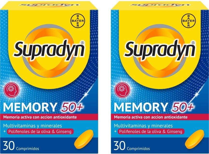 Supradyn Memory 50+ 2x30 comp