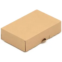 KK Verpackungen 100 Maxibriefkartons 182 x 112 x 45 mm Post Versandkartons Wellpappe Kartons braun