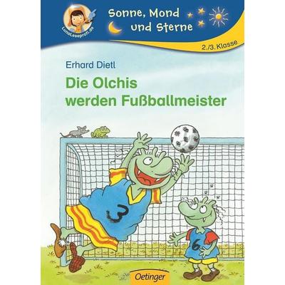 Die Olchis werden Fussballmeister, Gebundene Ausgabe von Erhard Dietl, Oetinger