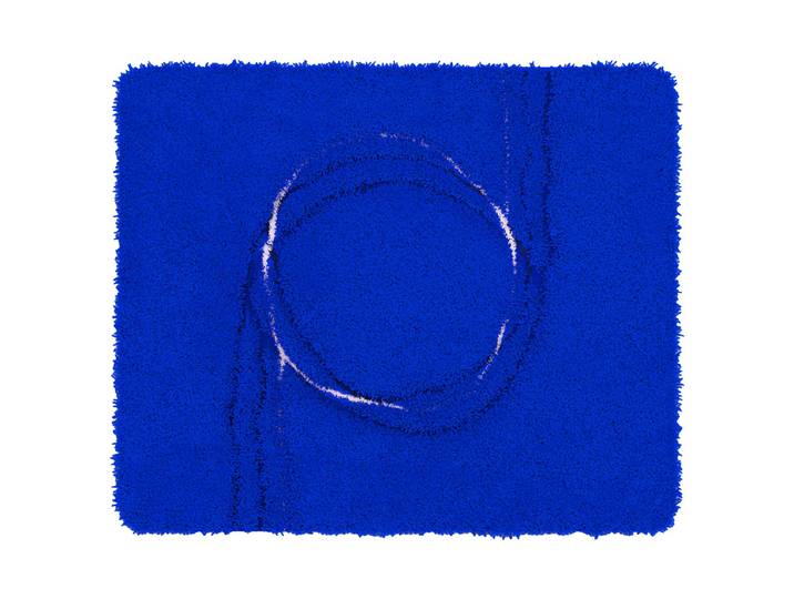 Tapis de bain Bolia 50 x 60cm Bleu/Bleu