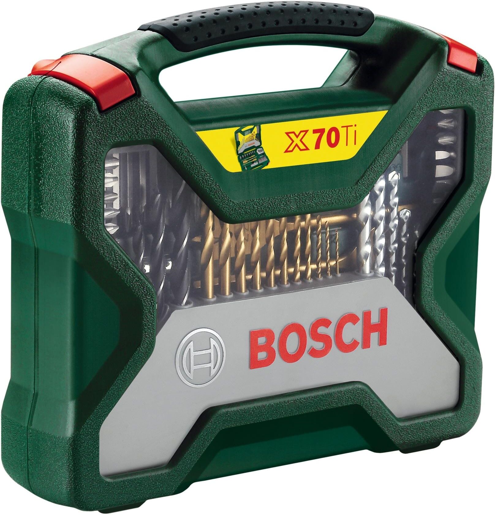 Bit-Set BOSCH "Bitset X-Line TiN", grün (bunt), Bits, Bit-Set bunt Einheitsgröße