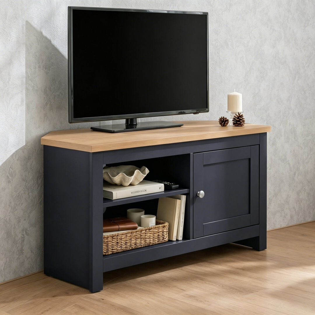 Brambly Cottage TV Stand for TVs up to 40" Blue 40"