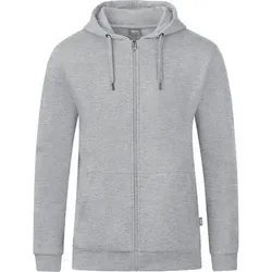 JAKO Herren Funktionsjacke Kapuzenjacke Organic, Größe M in Silber Silber