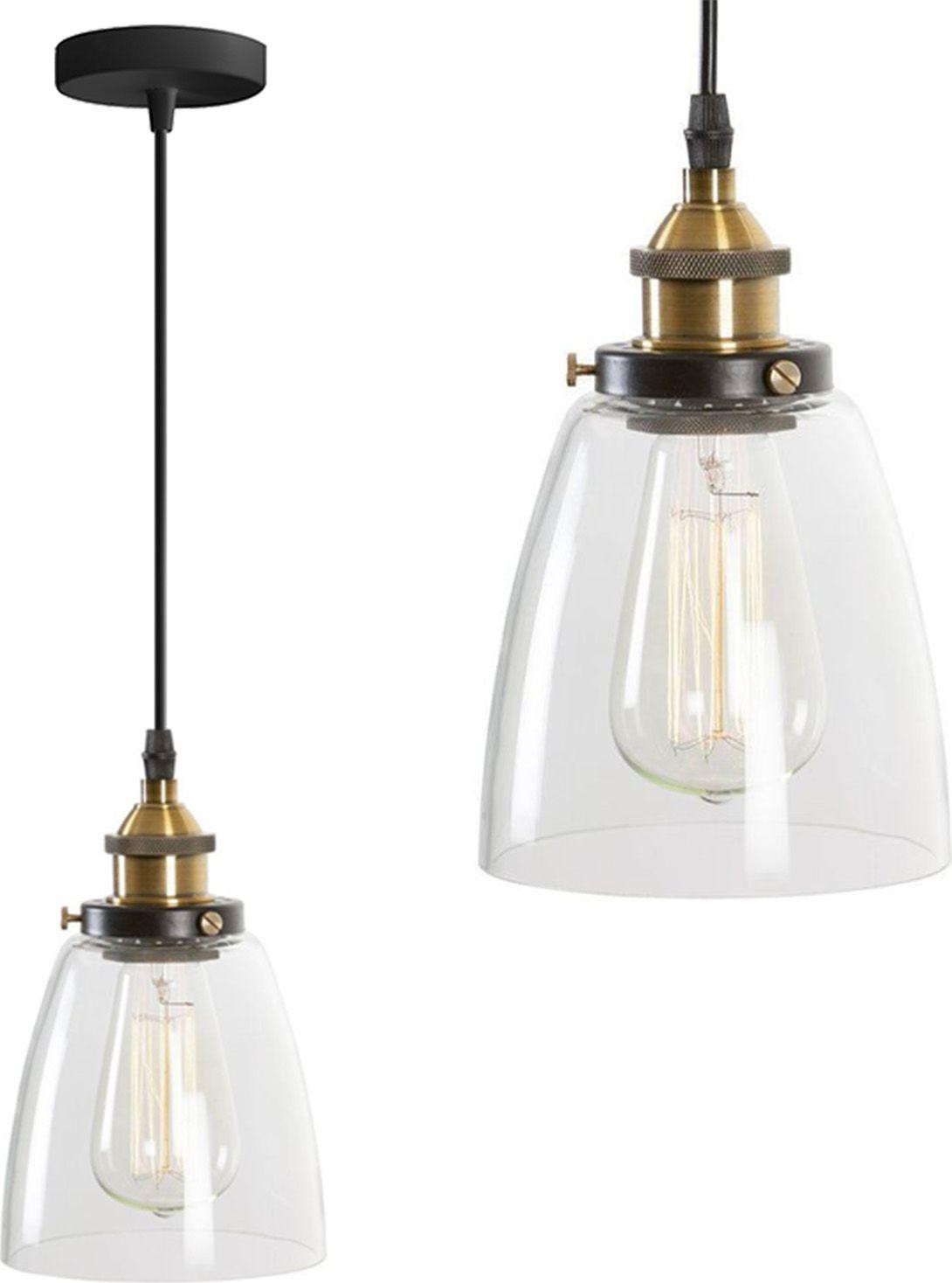 Toolight Hangende Glazen Plafondlamp Verto APP048-1CP