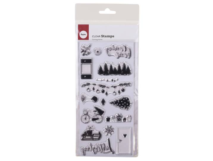 Clear Stamps - Coming Home, 97x205mm, 16 Motive, SB-Btl. 1Bogen