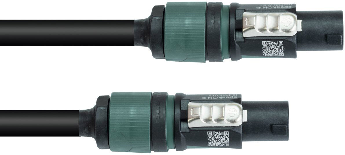 PSSO Lautsprecherkabel Speakon 2x4 15m Sw