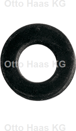 HAAS joint en caoutchouc 8142 2000 2000 / 4 ", pour écrous-union, noir