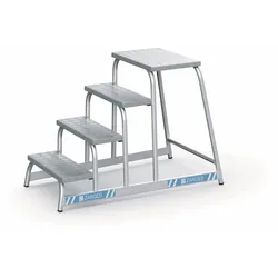 ZARGES AFA P - Maschinentritt starr 4 Stufen
