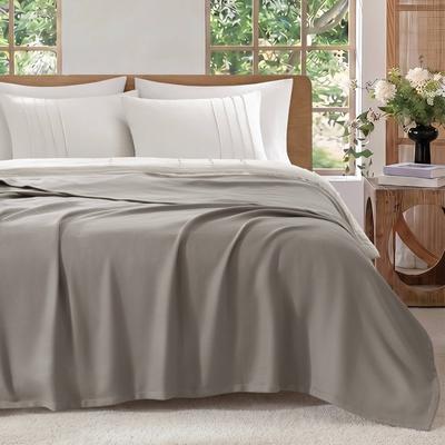 Madison Park Egyptian 100% Cotton Solid Blanket
